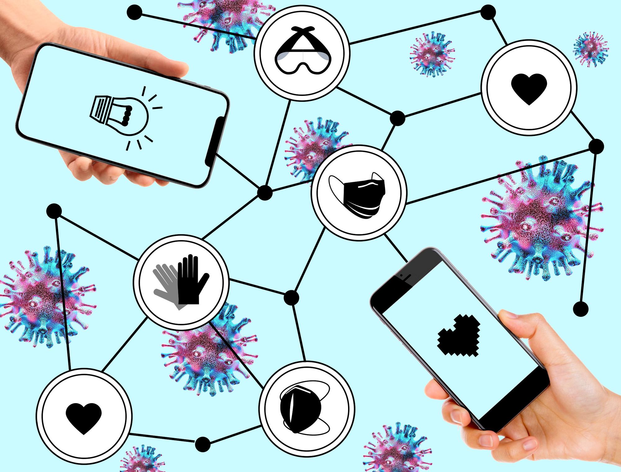 Blockchain vs covid19